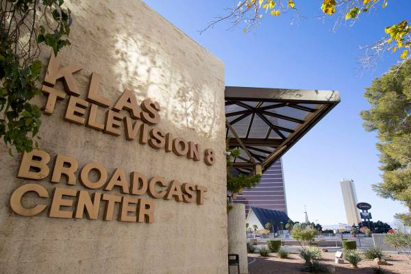 The KLAS-TV, Channel 8, building is seen on Wednesday, Dec. 2, 2020, in Las Vegas. Nexstar Medi ...