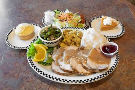 Turkey dinner at Black Bear Diner. (Black Bear Diner)