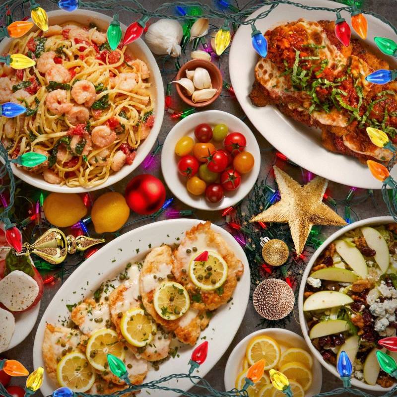 Holiday selections at Buca di Beppo. (Buca di Beppo)