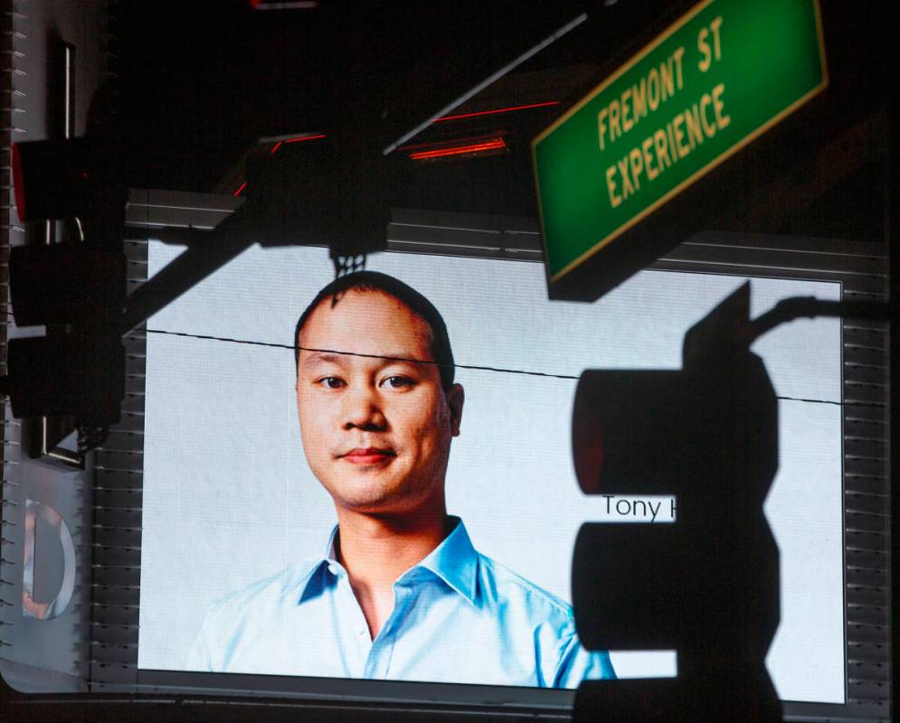 Tributes to former Zappos CEO and Downtown Project founder Tony Hsieh, who died Nov. 27, 2020 a ...