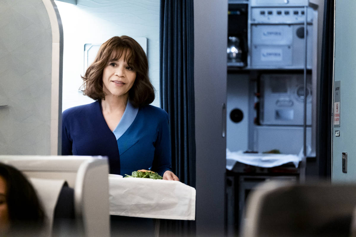 Rosie Perez in "The Flight Attendant." (Phil Caruso/HBO Max)