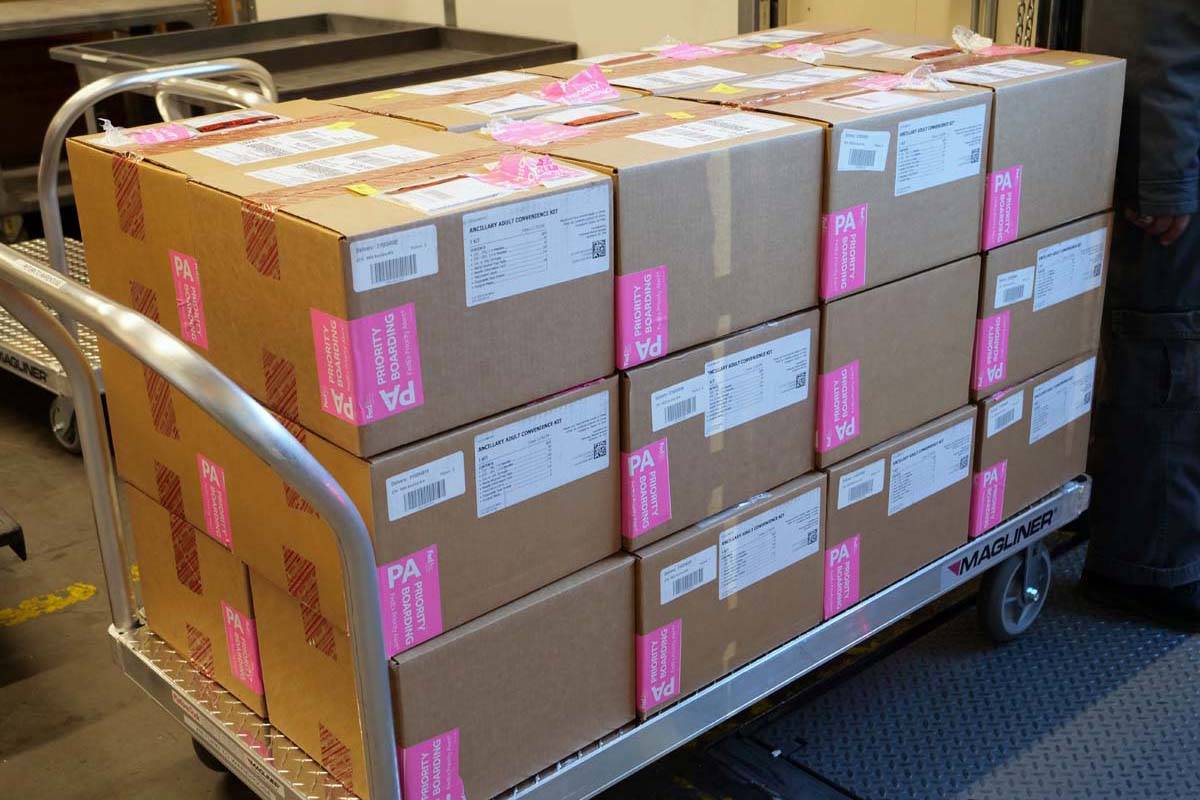 The Southern Nevada Health District received its first shipment of the Moderna COVID-19 vaccine ...