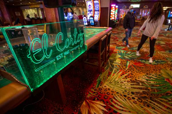 The El Cortez replaced the carpet with this one as part of a $25 million renovation project in ...