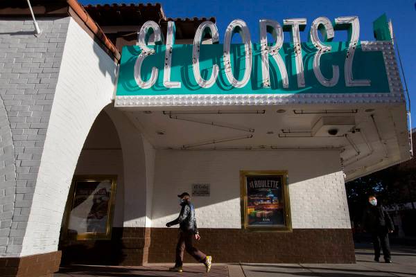 The El Cortez hotel and casino has been operating since 1941 at its spot on Fremont Street in d ...