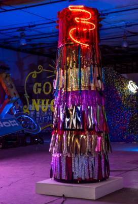 "Okalente: Because Thunder Can Break (For St. Christopher)" by Neon Museum 2020 Artis ...