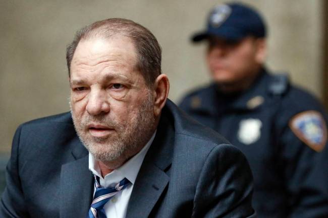 Harvey Weinstein (The Associated Press Photo/John Minchillo)