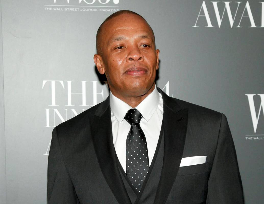 FILE - In this Nov. 5, 2014 file photo, Dr. Dre attends the WSJ. Magazine 2014 Innovator Awards ...