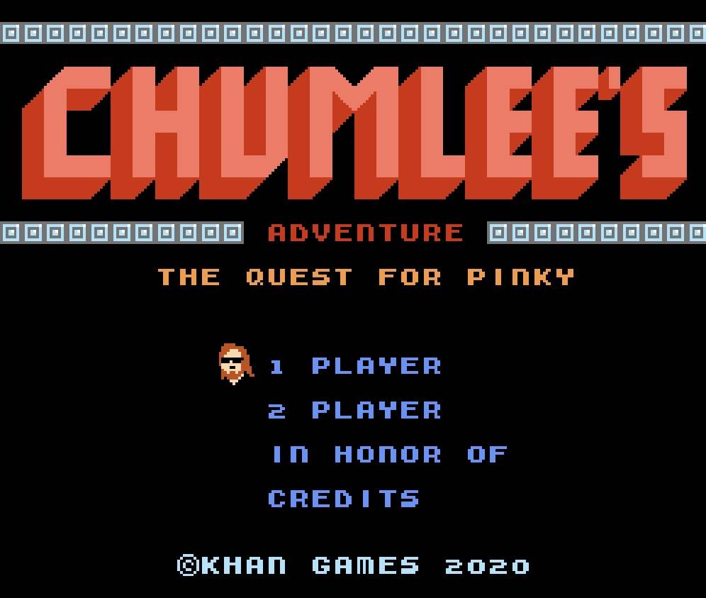 A look at Austin "Chumlee" Russell's new retro video game, "The Quest For Pinky." (Kevin Hanley)