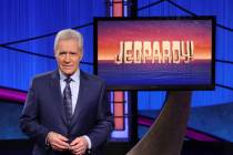 Alex Trebek, host of the game show "Jeopardy!" (Jeopardy! via AP)