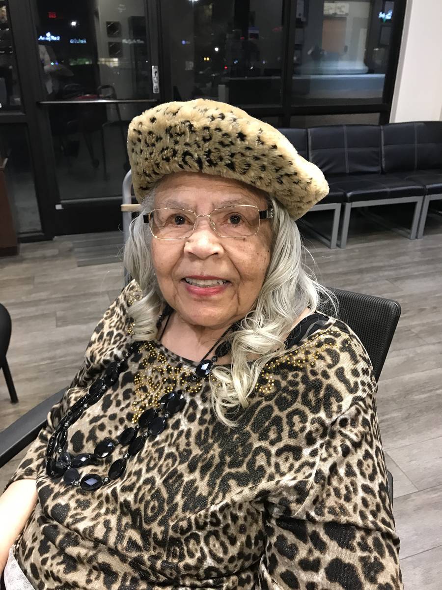 Barbara Tinch, then 86, smiles while spending time with her family in 2019. Tinch tested positi ...