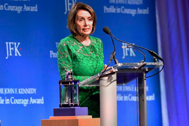 Speaker of the House Nancy Pelosi, D-Calif. (AP Photo/Josh Reynolds)