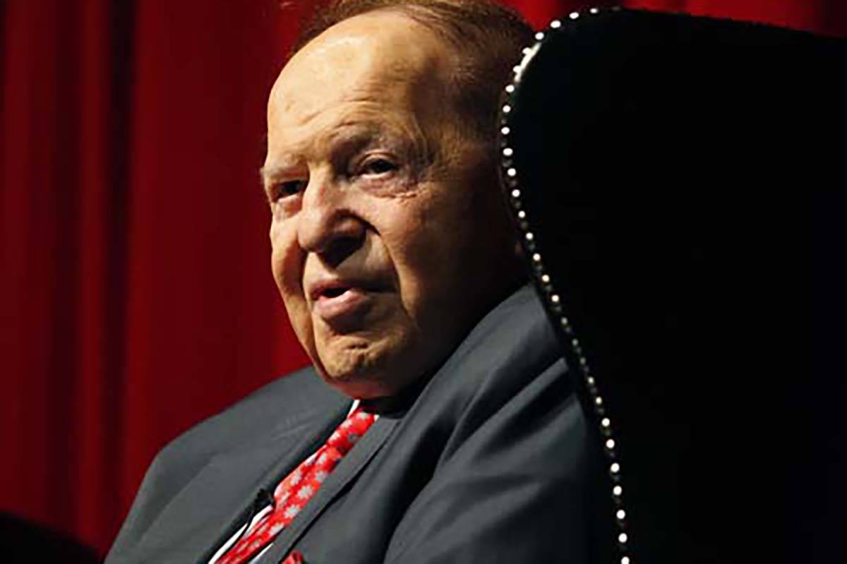 Las Vegas Sands Corporation Chairman Sheldon Adelson. (Las Vegas Review-Journal file)