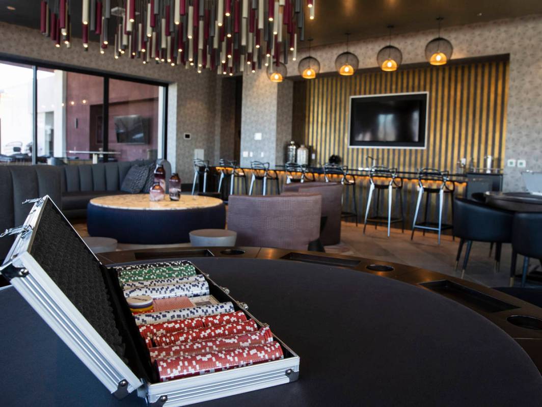 The rooftop playroom of Elysian at Hughes Center, an apartment complex inside the Hughes Center ...