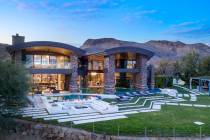The mansion at 7 Falcon View Court in Las Vegas, seen here, sold for $14.5 million in 2020. (Th ...