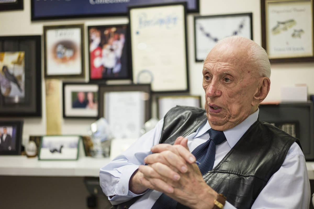 Jeweler Jack Weinstein, who opened Tower of Jewels in 1964, is interviewed ahead of his slated ...
