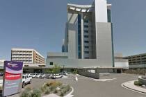 Renown Regional Medical Center in Reno. (Courtesy Google Street View)