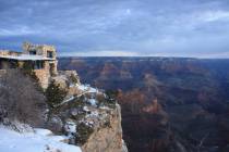 Kolb Studio sits directly on the rim of the Grand Canyon.(Deborah Wall Las Vegas Review-Journal)