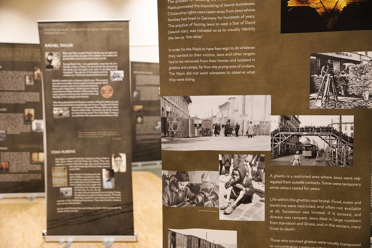 The ҈ow Did you Survive?Ӡexhibit showcasing survivors of the Holocaust and their st ...