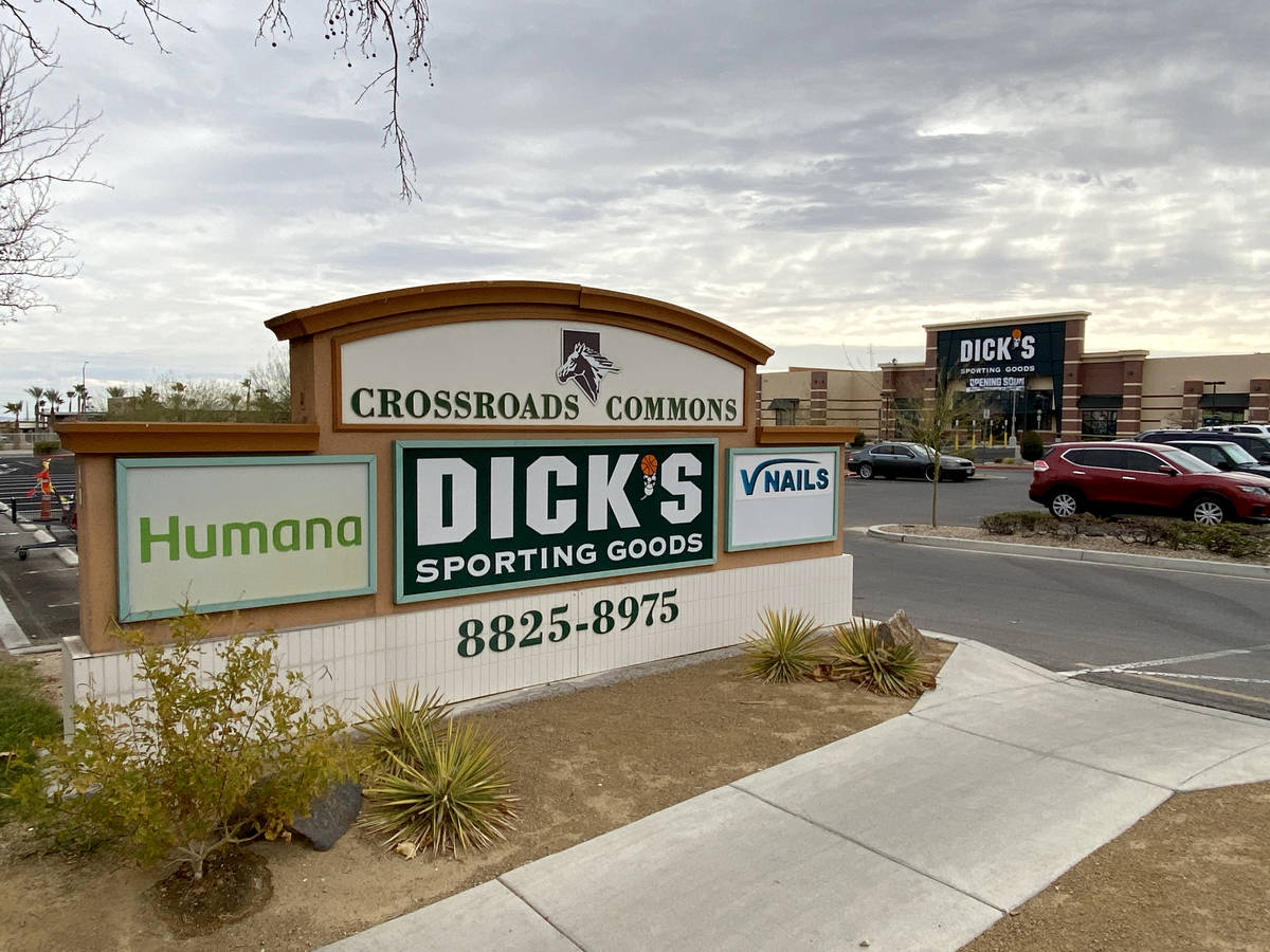 Crossroads Commons, a Las Vegas strip mall at the southeast corner of Charleston Boulevard and ...