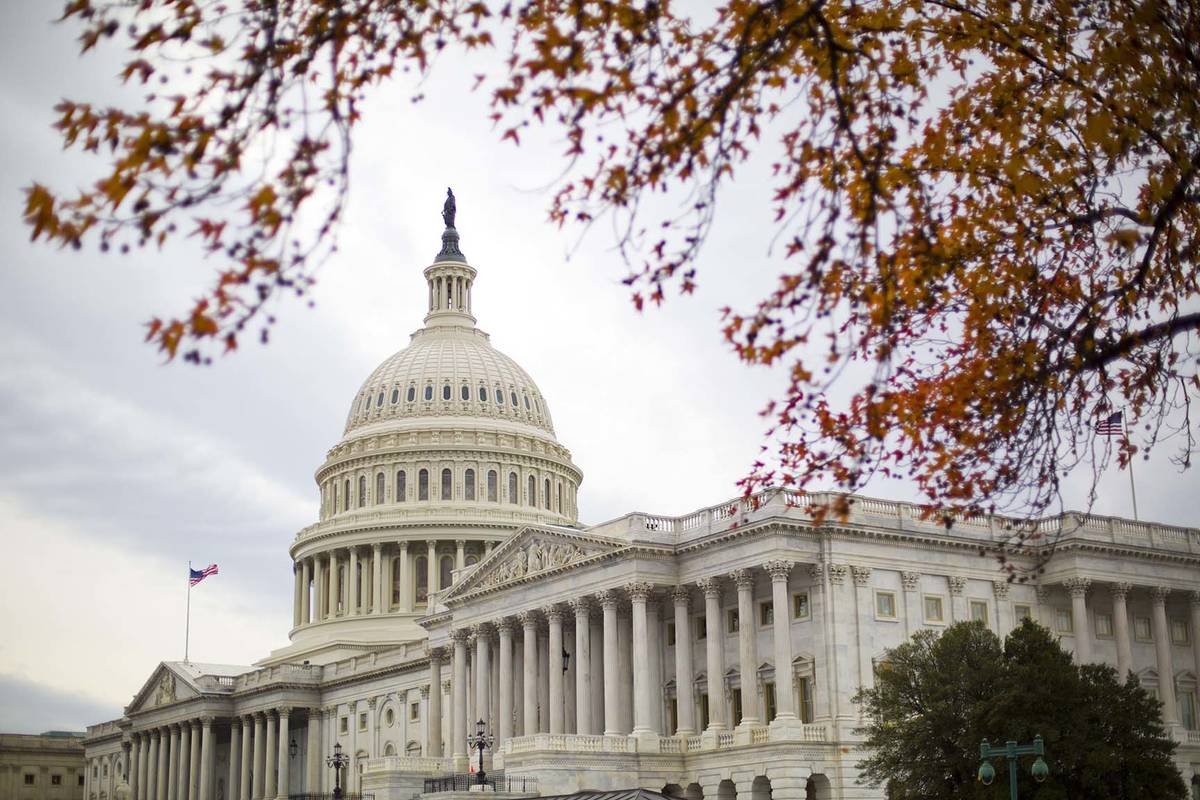 The Capitol Building as seen in Washington. (AP Photo/Pablo Martinez Monsivais)
