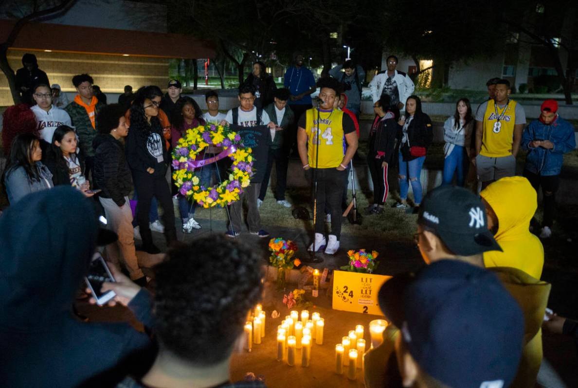 Attendees tell stories about the impact Kobe Bryant had on their lives during a vigil for Bryan ...