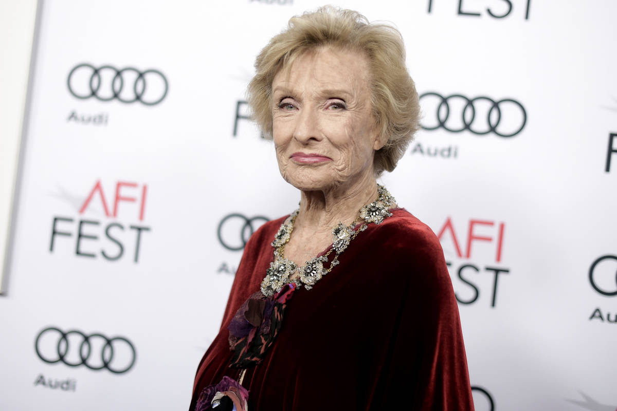 FILE - Cloris Leachman attends the premiere of "The Comedian" during the 2016 AFI Fes ...