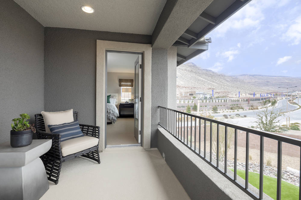 Jade Ridge by Taylor Morrison is one of four neighborhoods in The Cliffs village at Summerlin w ...
