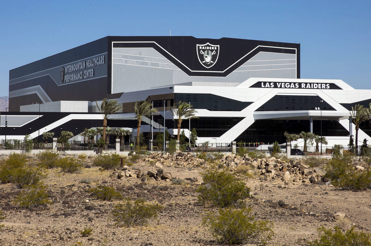 In a filing to Henderson officials the Raiders requested the prefabricated structure located in ...