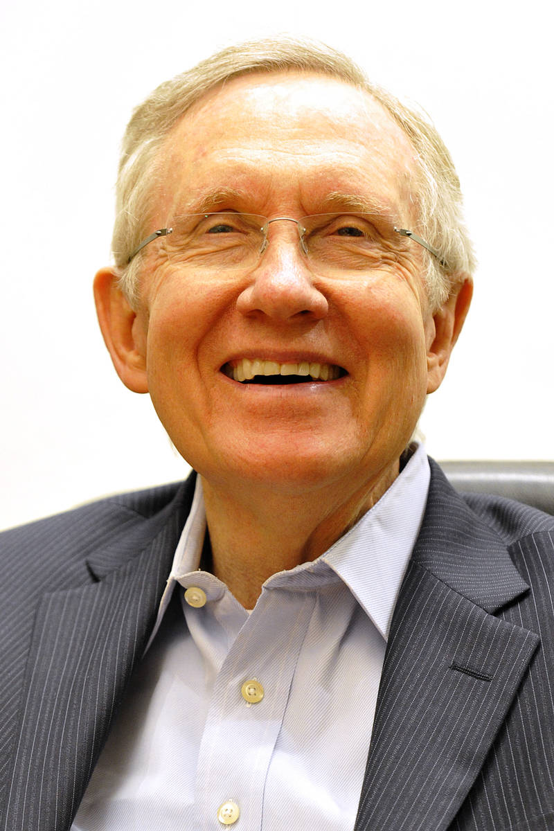 Harry Reid. (Las Vegas Review-Journal)