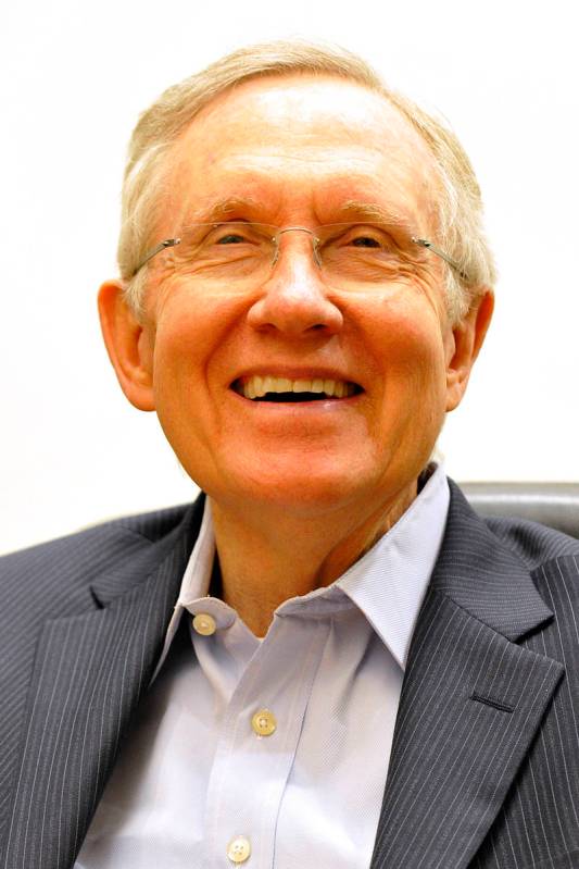 Harry Reid. (Las Vegas Review-Journal)