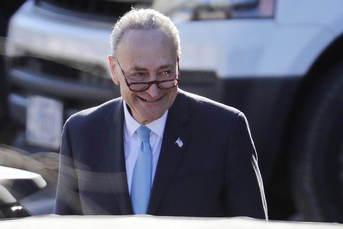 Senate Minority Leader Chuck Schumer of N.Y. (AP Photo/Pablo Martinez Monsivais)