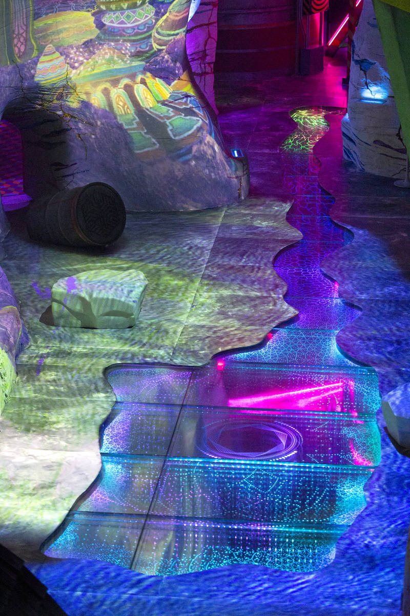 A runoff stream of "metaphysical, psychoactive industrial waste" flows through the de ...
