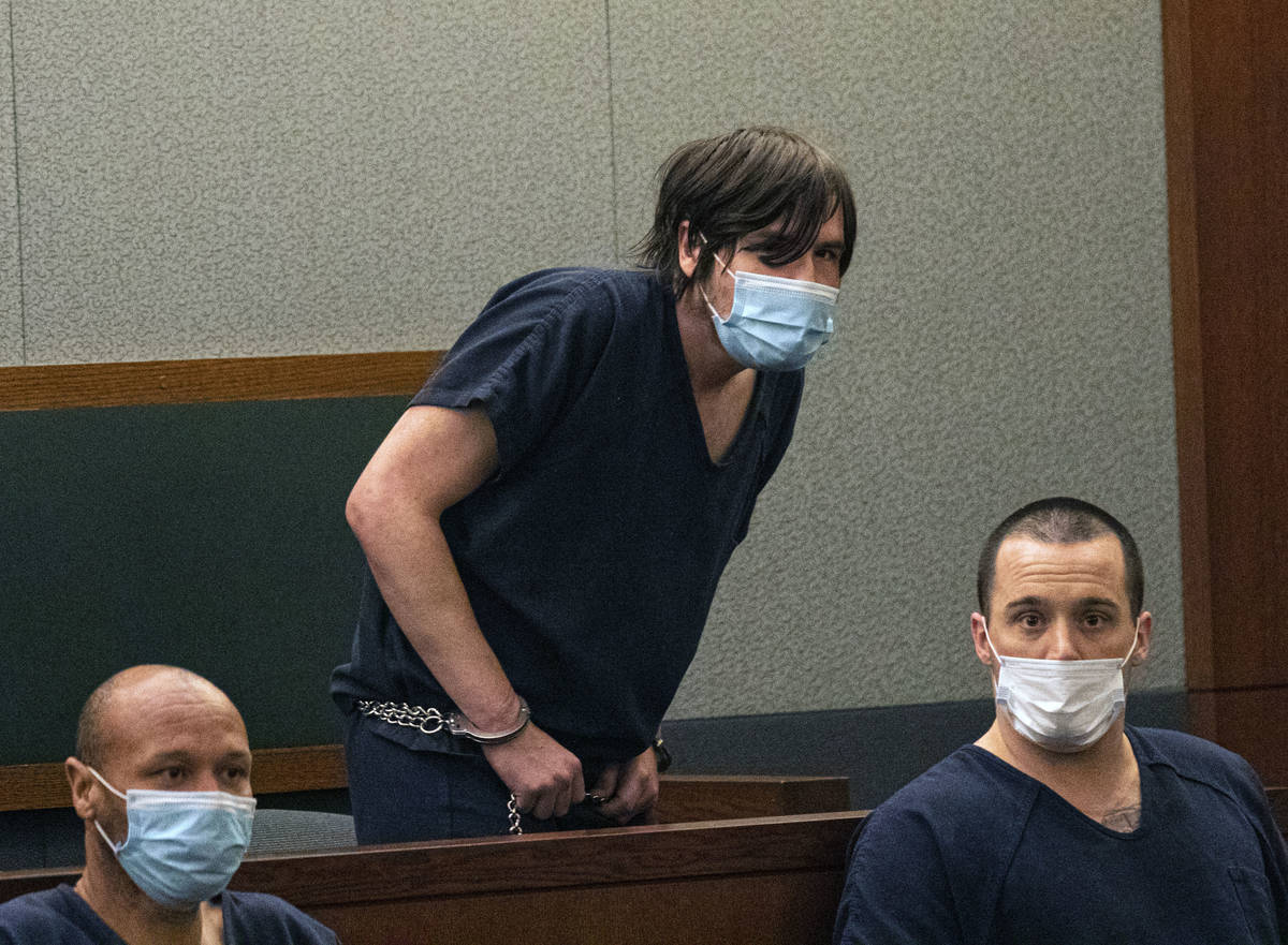 Brent Wilson, founding member of Panic! At the Disco, appears in court during his status hearin ...