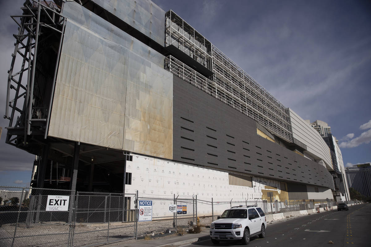 Drew Las Vegas Hotel in Las Vegas, on Wednesday, Feb. 17, 2021. (Erik Verduzco / Las Vegas Revi ...