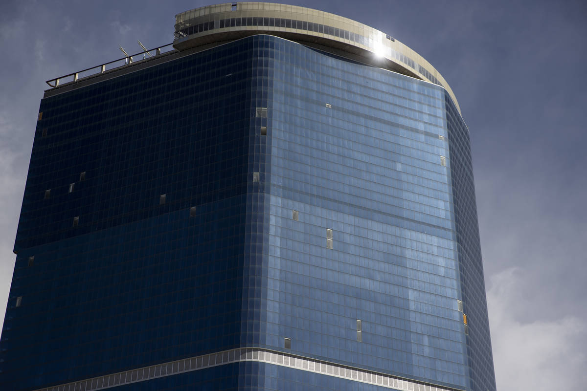 Drew Las Vegas Hotel in Las Vegas, on Wednesday, Feb. 17, 2021. (Erik Verduzco / Las Vegas Revi ...