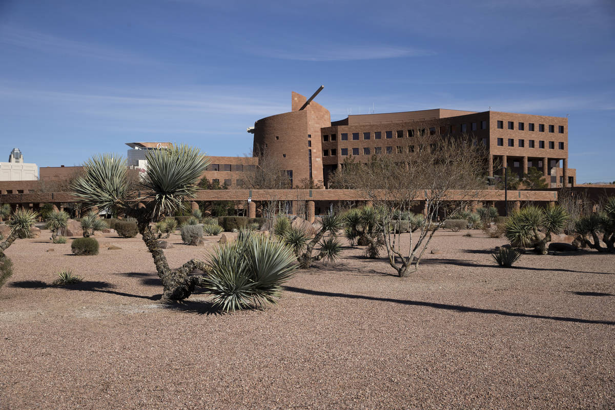 The Clark County Government Center in Las Vegas. (Erik Verduzco/Las Vegas Review-Journal) @Erik ...