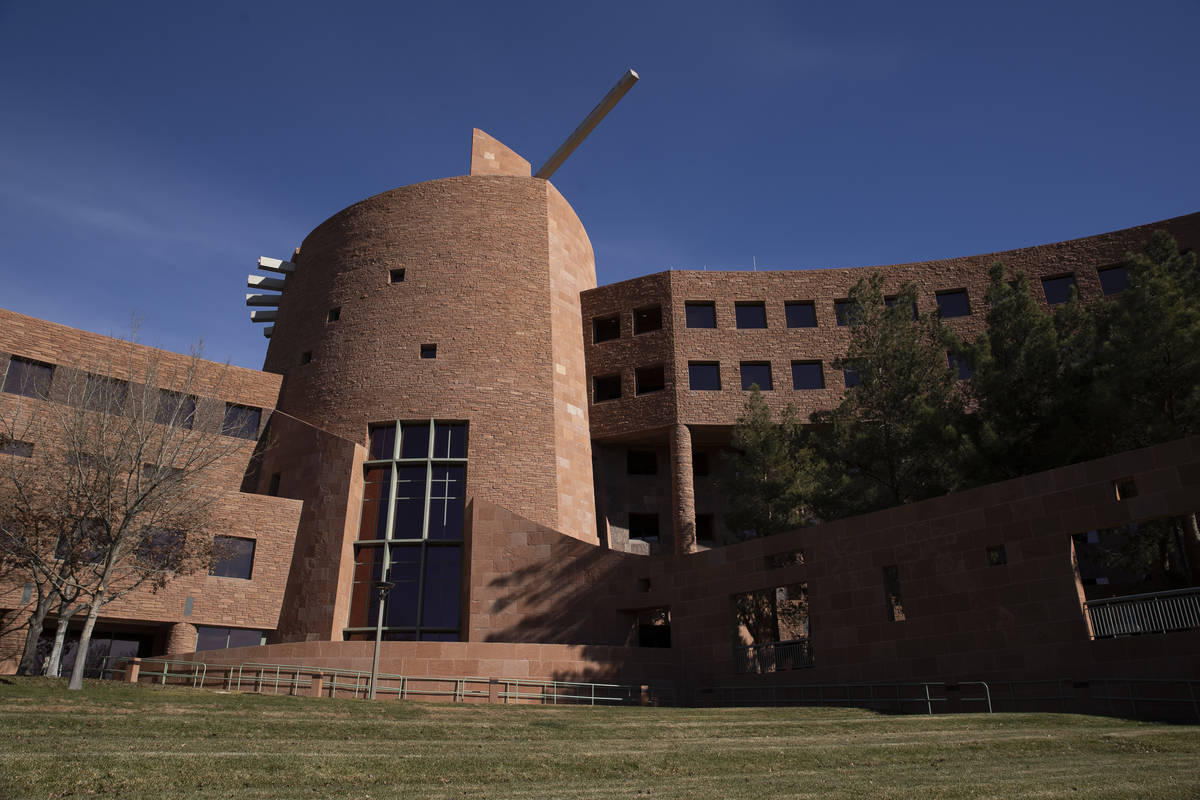 The Clark County Government Center in Las Vegas. (Erik Verduzco / Las Vegas Review-Journal) @Er ...