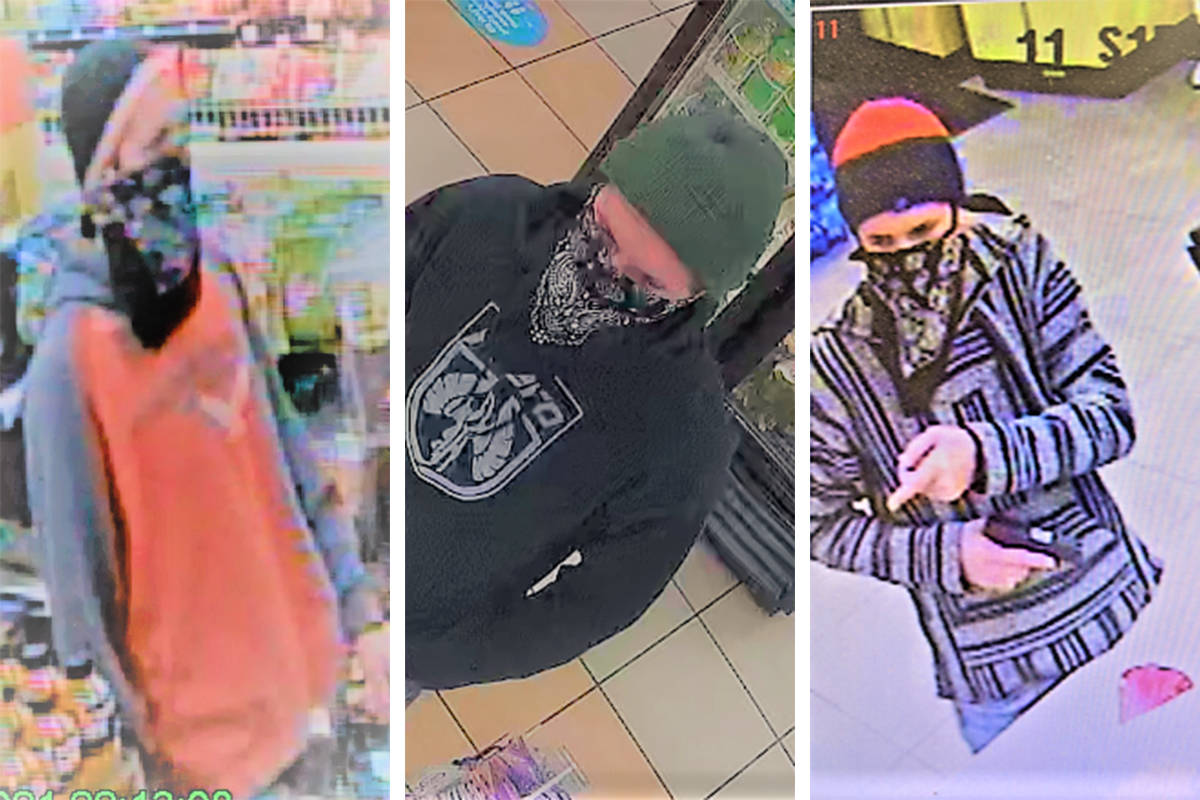 Police are searching for this man in connection to a number of armed robberies across the Las V ...