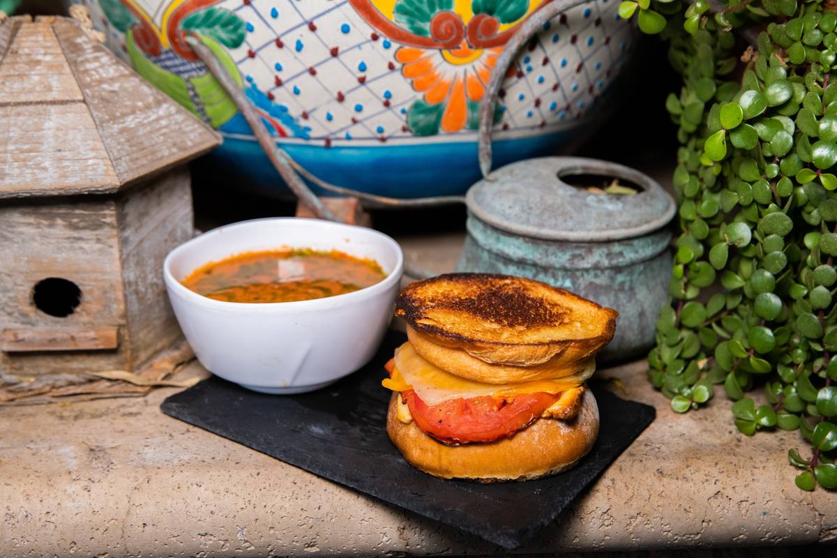 Grilled cheese and tomato soup at Park on Fremont. (Park on Fremont)