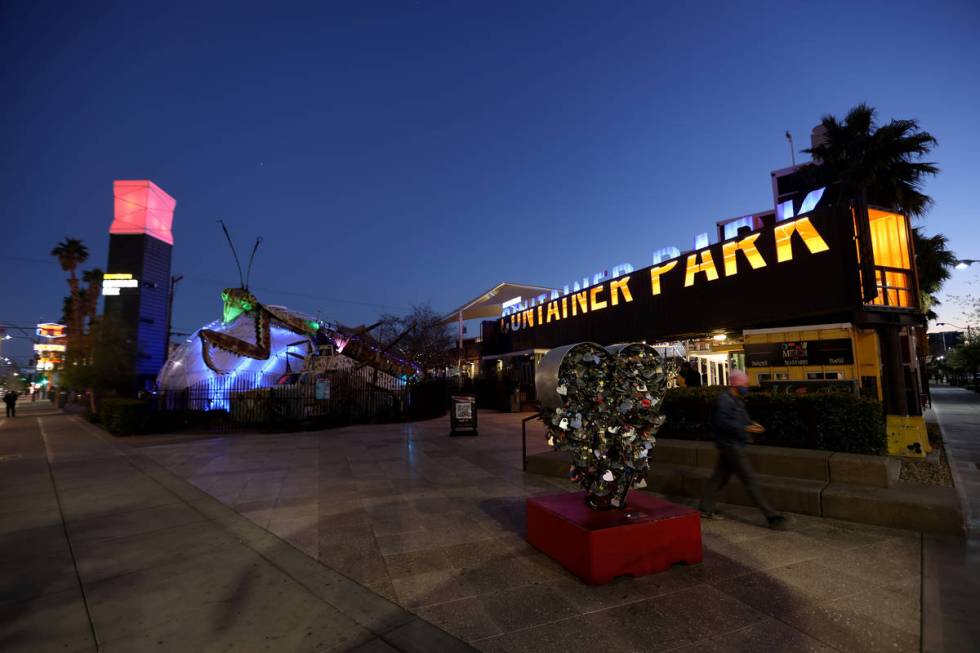 The Downtown Container Park in Las Vegas is among the properties owned by the late Tony Hsieh. ...
