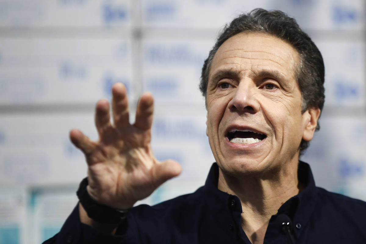 New York Gov. Andrew Cuomo. (AP Photo/John Minchillo)