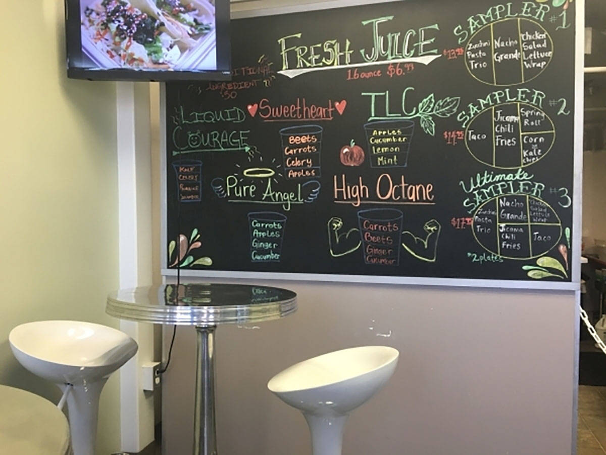 This Feb. 3, 2016, file photo shows the interior of Simply Pure, a vegan restaurant at Downtown ...