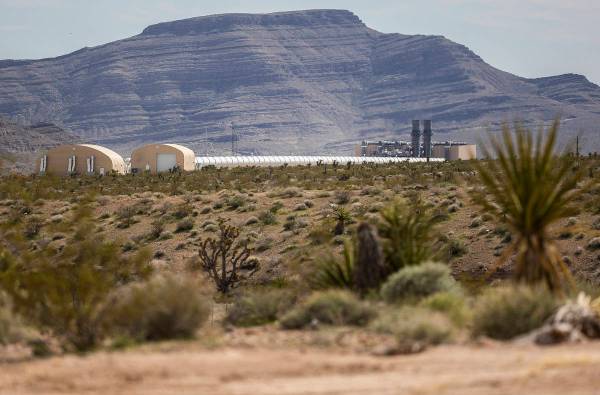 Virgin Hyperloop One Test and Development Site on Friday, March 6, 2020, in North Las Vegas' A ...