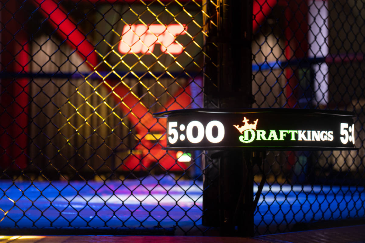 DraftKings became the official sportsbook and daily fantasy partner of UFC. (Courtesy of UFC)