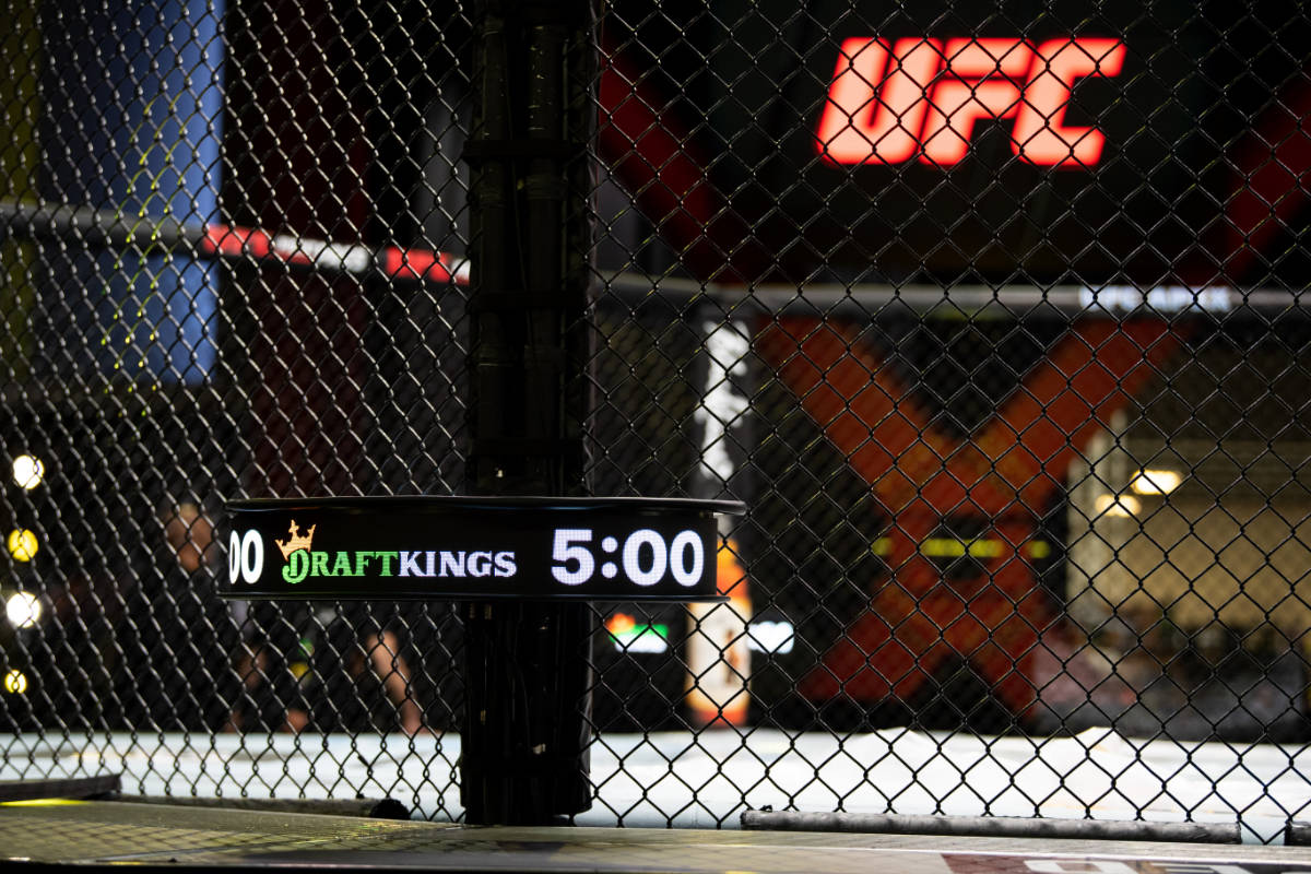 DraftKings became the official sportsbook and daily fantasy partner of UFC. (Courtesy of UFC)