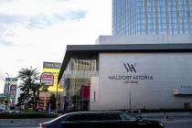The Waldorf Astoria is seen in this Dec. 17, 2018 file photo. No one was injured in a fire at t ...