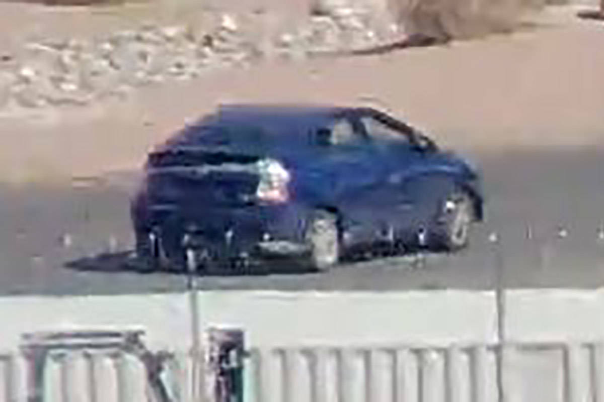 A getaway vehicle, a Prius had gray duct tape along the back of the car, Las Vegas police said. ...