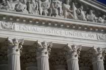 FILE - This Nov. 4, 2020 file photo shows the Supreme Court in Washington. (AP Photo/J. Scott A ...