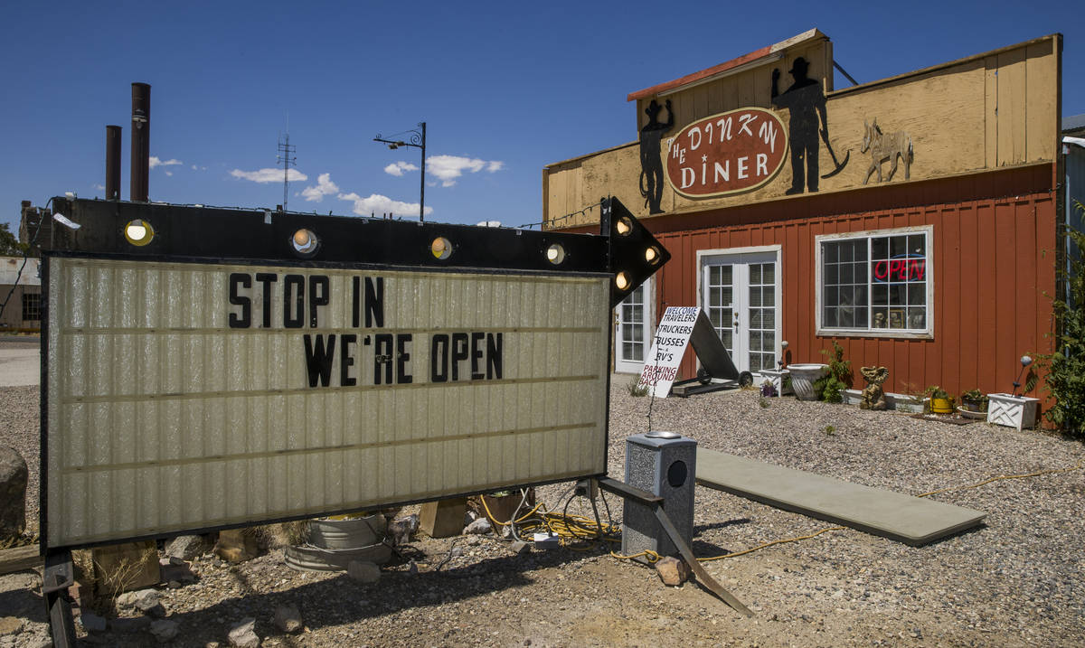 The Dinky Diner is currently open for seating in Goldfield along I-95 and apart of Esmeralda Co ...