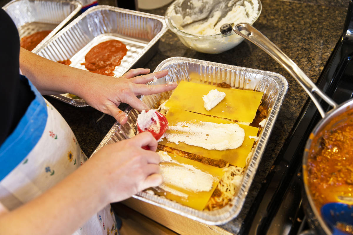 Amy Kelly serves as the local coordinator for Lasagne Love. Its goal is to deliver meals to fam ...